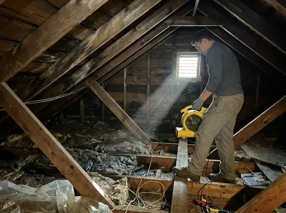 attic-water-damage-drying-proc-007 — frequently asked questions, Emergency Water Extraction & 24/7 Flood Response in Sneads…
